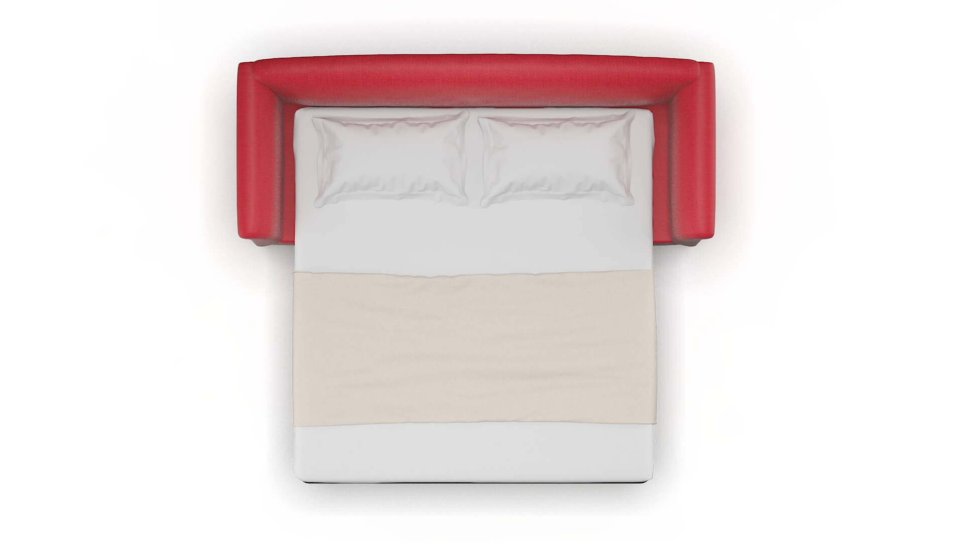 Crete Pauline Ruby Sofa Sleeper Espresso legs 3