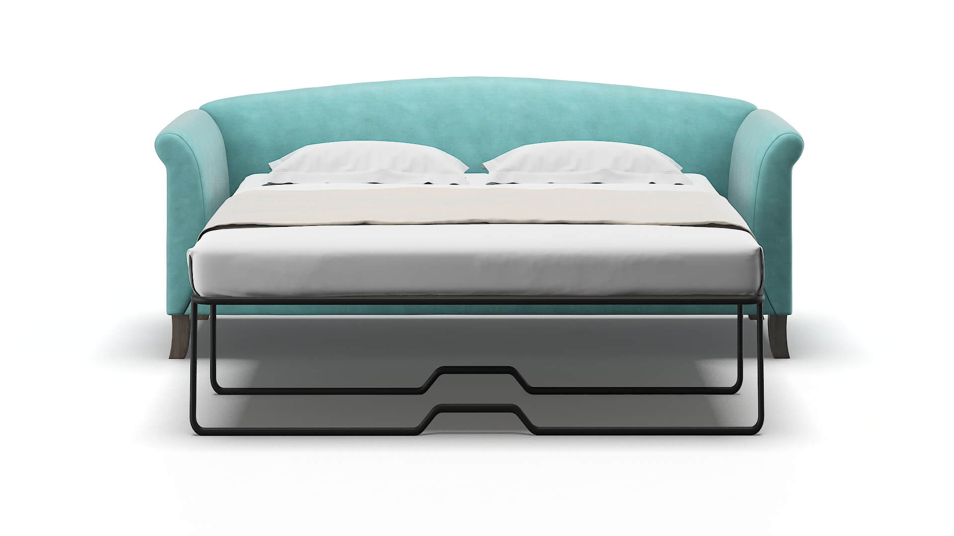 Crete Portland Mercury Sofa Sleeper Espresso legs 1