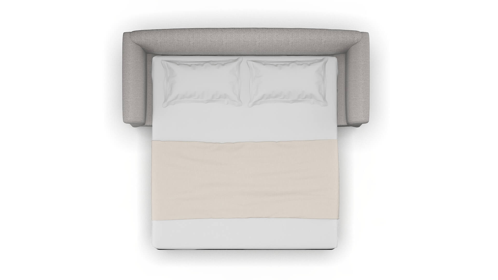 Crete Prime Ash Sofa Sleeper Espresso legs 3