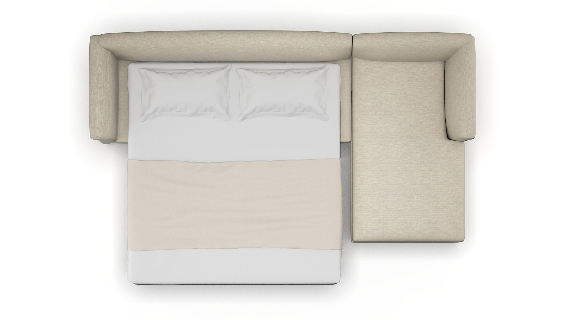 Crete Prime Dusk Panel Sleeper Espresso legs 3