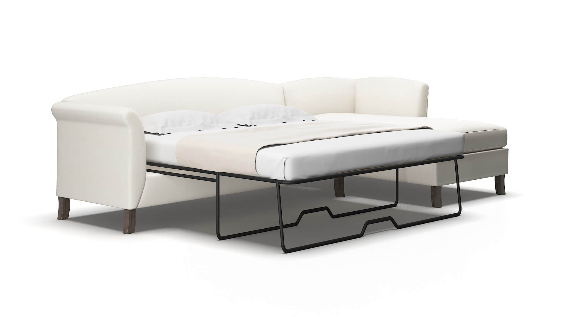 Crete R_prize cream Panel sleeper Espresso Legs  2