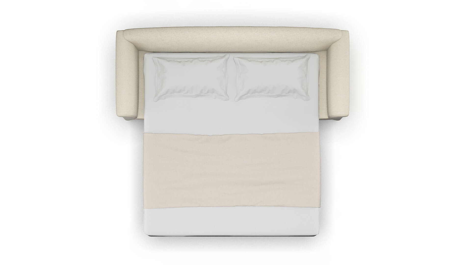 Crete Redondo Oyster Sofa Sleeper Espresso legs 3