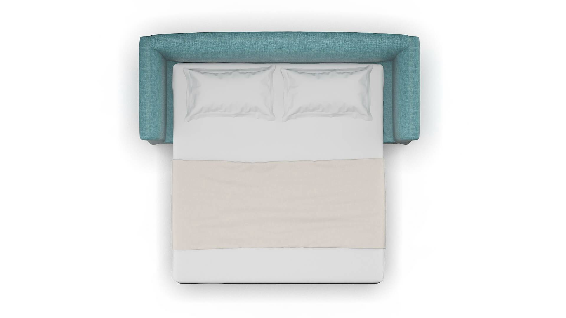 Crete Rocket Peacock Sofa Sleeper Espresso legs 3