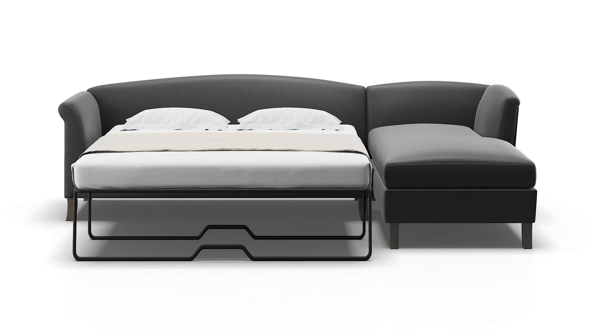 Crete Royale Eclipse Panel Sleeper Espresso legs 1