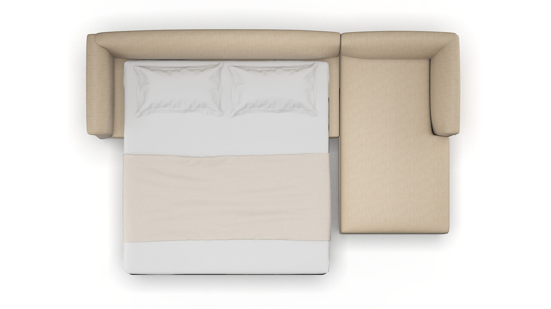 Crete Royale Mondo Panel Sleeper Espresso legs 3