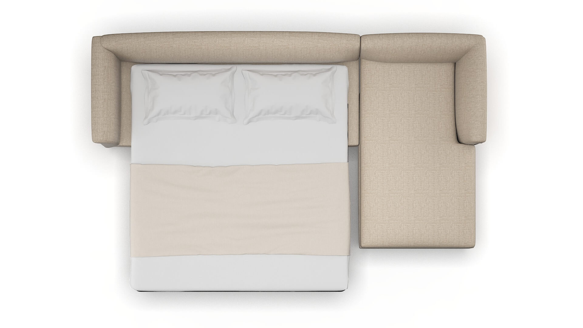 Crete Sosoftness 74 Panel Sleeper Espresso legs 3