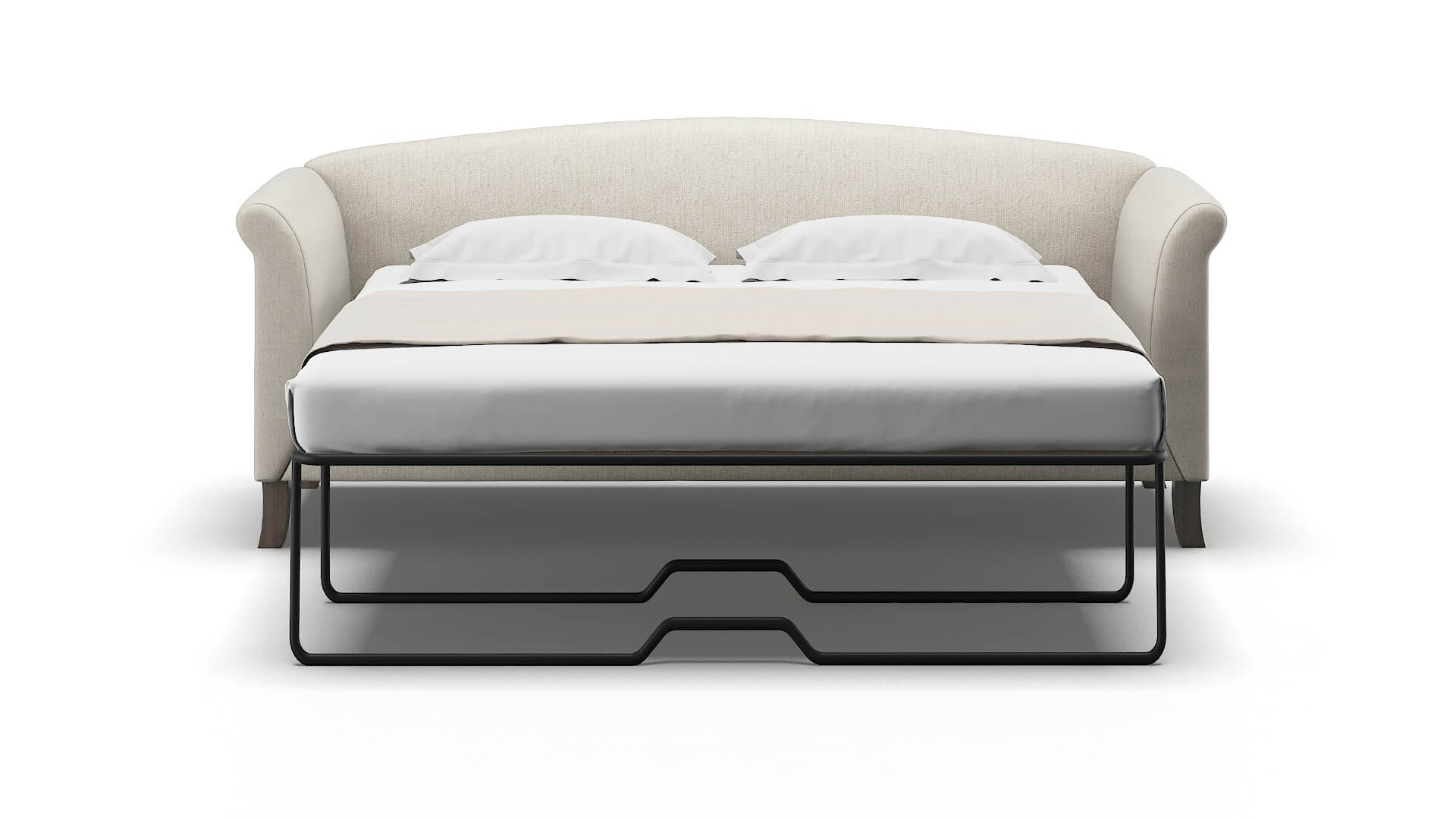 Crete Terrain Natural Sofa Sleeper Espresso legs 1