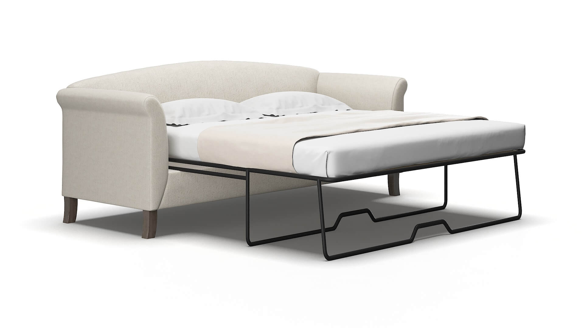 Crete Terrain Natural Sofa Sleeper Espresso legs 2