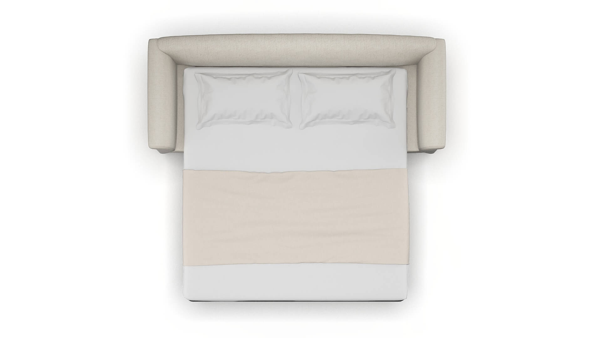 Crete Terrain Natural Sofa Sleeper Espresso legs 3