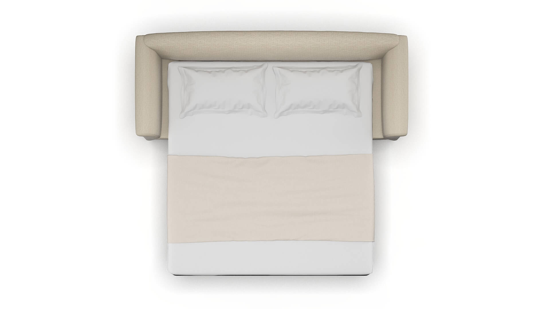 Crete Urban_d Silver Sofa Sleeper Espresso legs 3