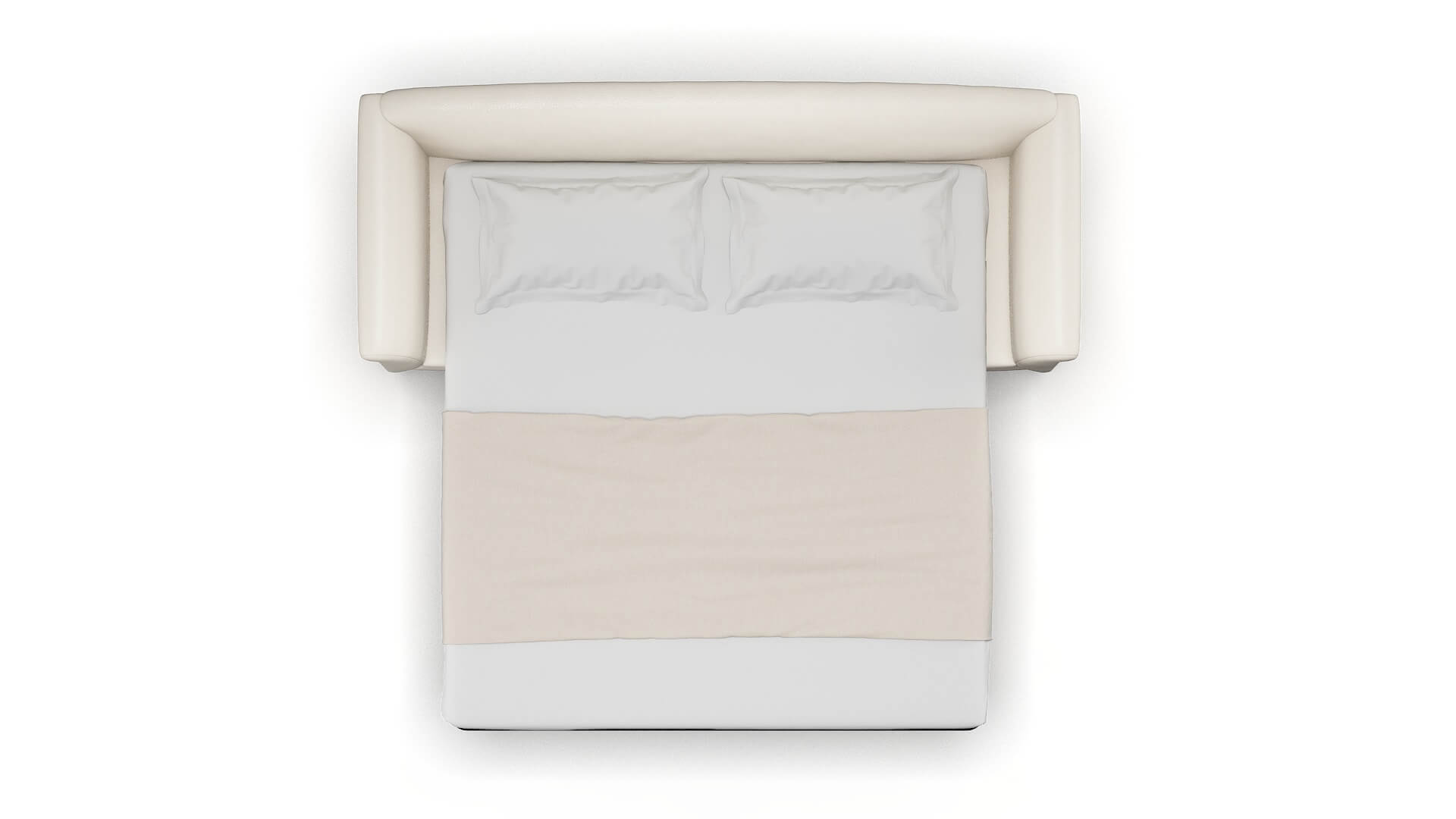 Crete Urban_d Snow Sofa Sleeper Espresso legs 3