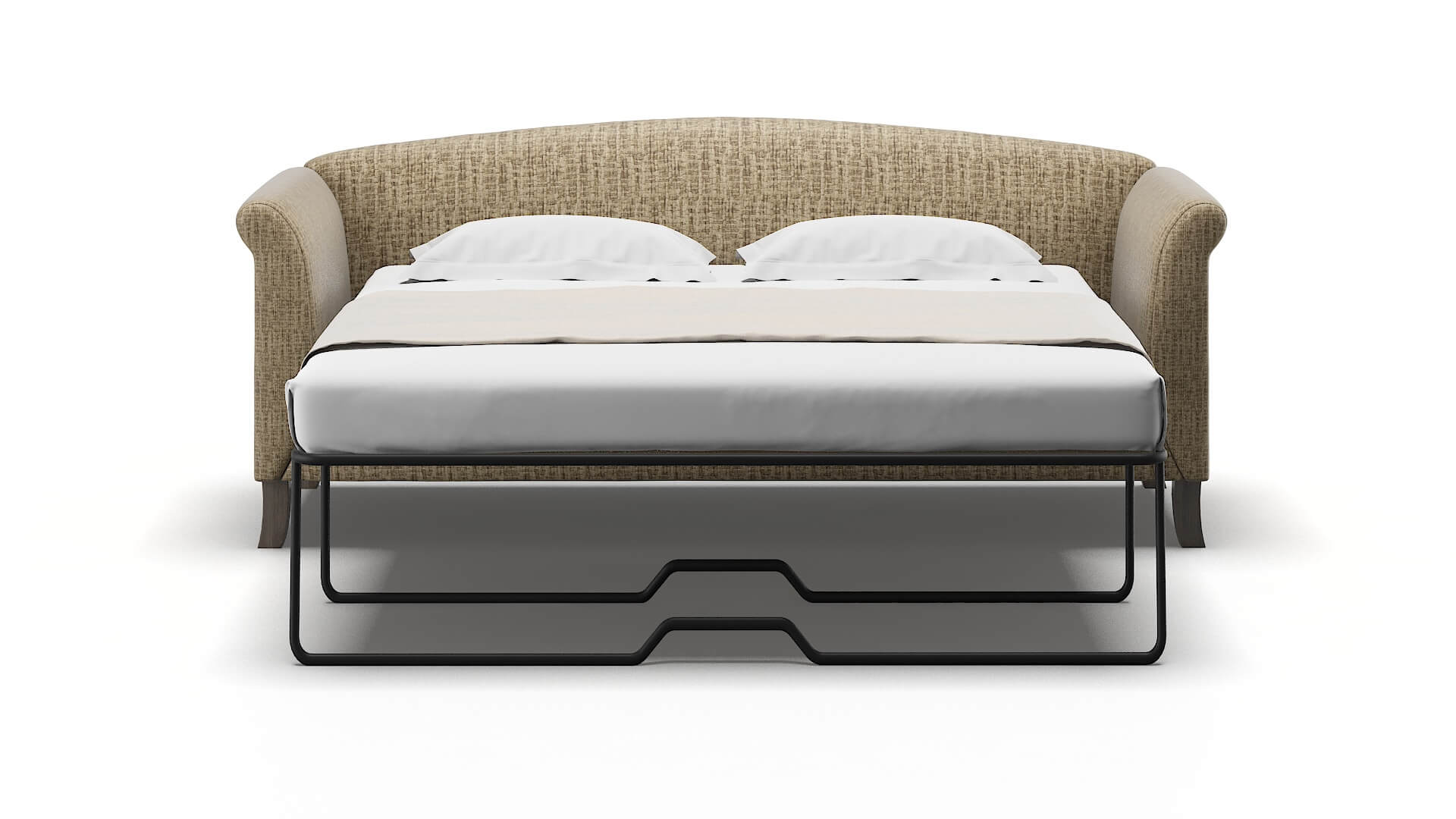 Crete Venus Mocha Sofa Sleeper Espresso legs 1