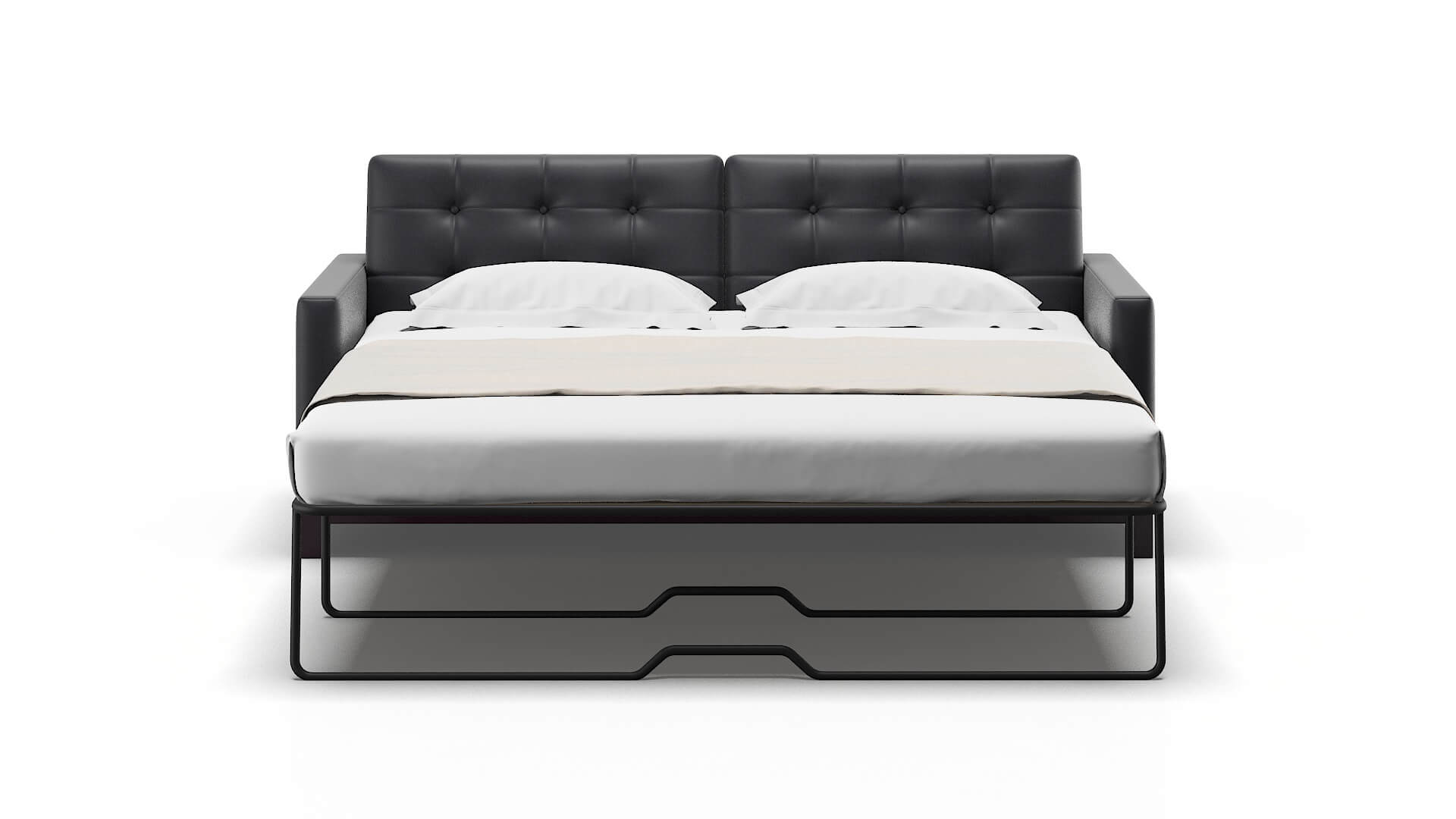 Davos Atlas_plz Navy Sofa Sleeper Espresso legs 1