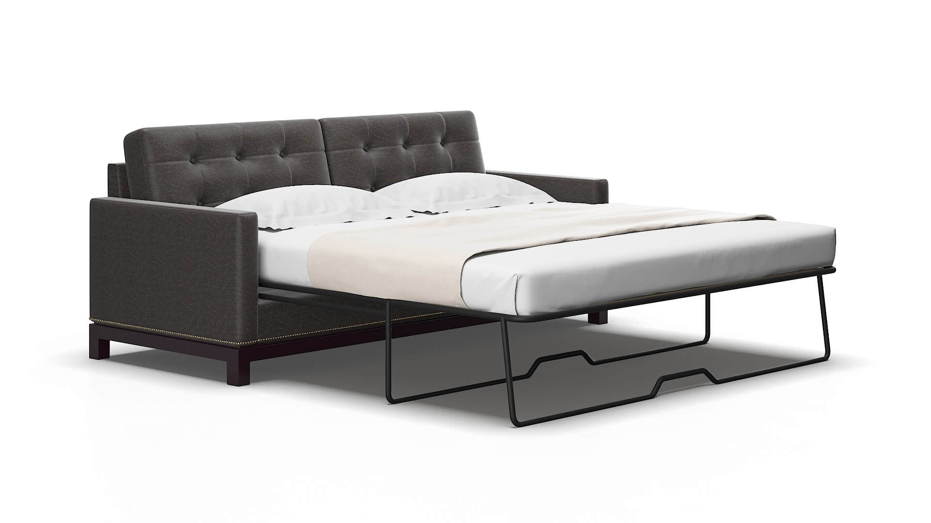 Davos Avenger denim Sofa sleeper Espresso Legs  2