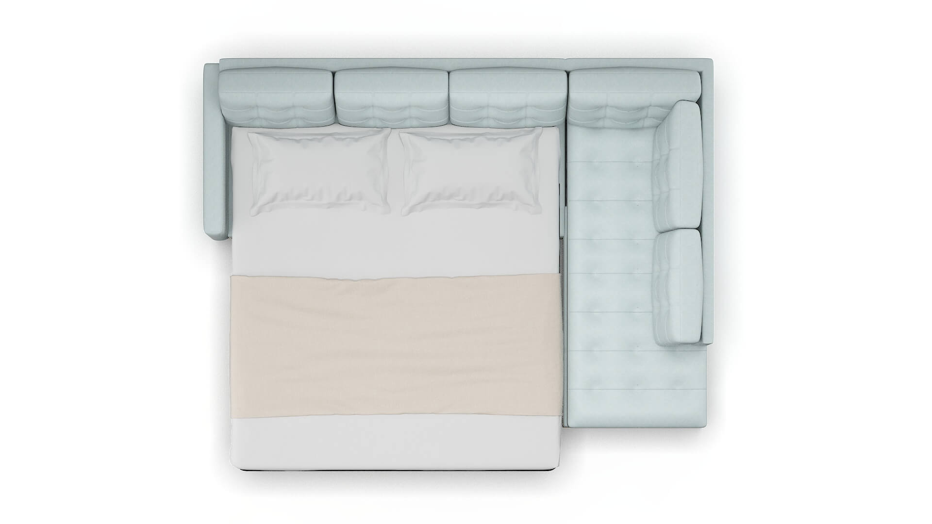 Davos Bella Skylight Panel Sleeper Espresso legs 3