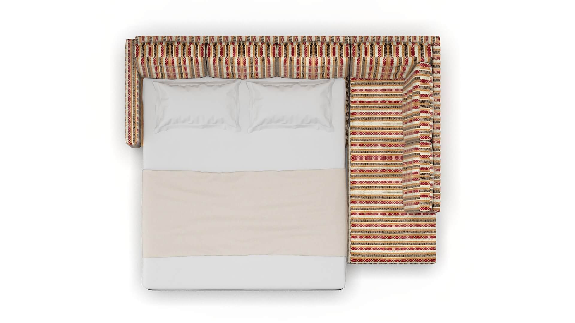 Davos Bodhi Tango Panel Sleeper Espresso legs 3