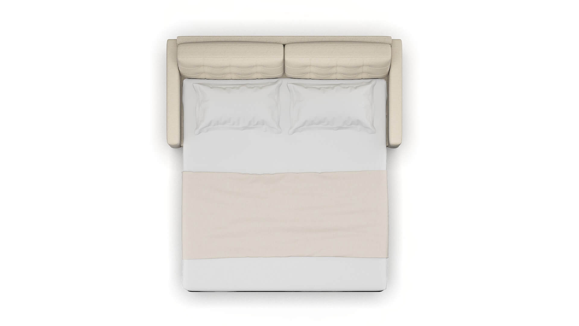 Davos Chance Sand Sofa Sleeper Espresso legs 3