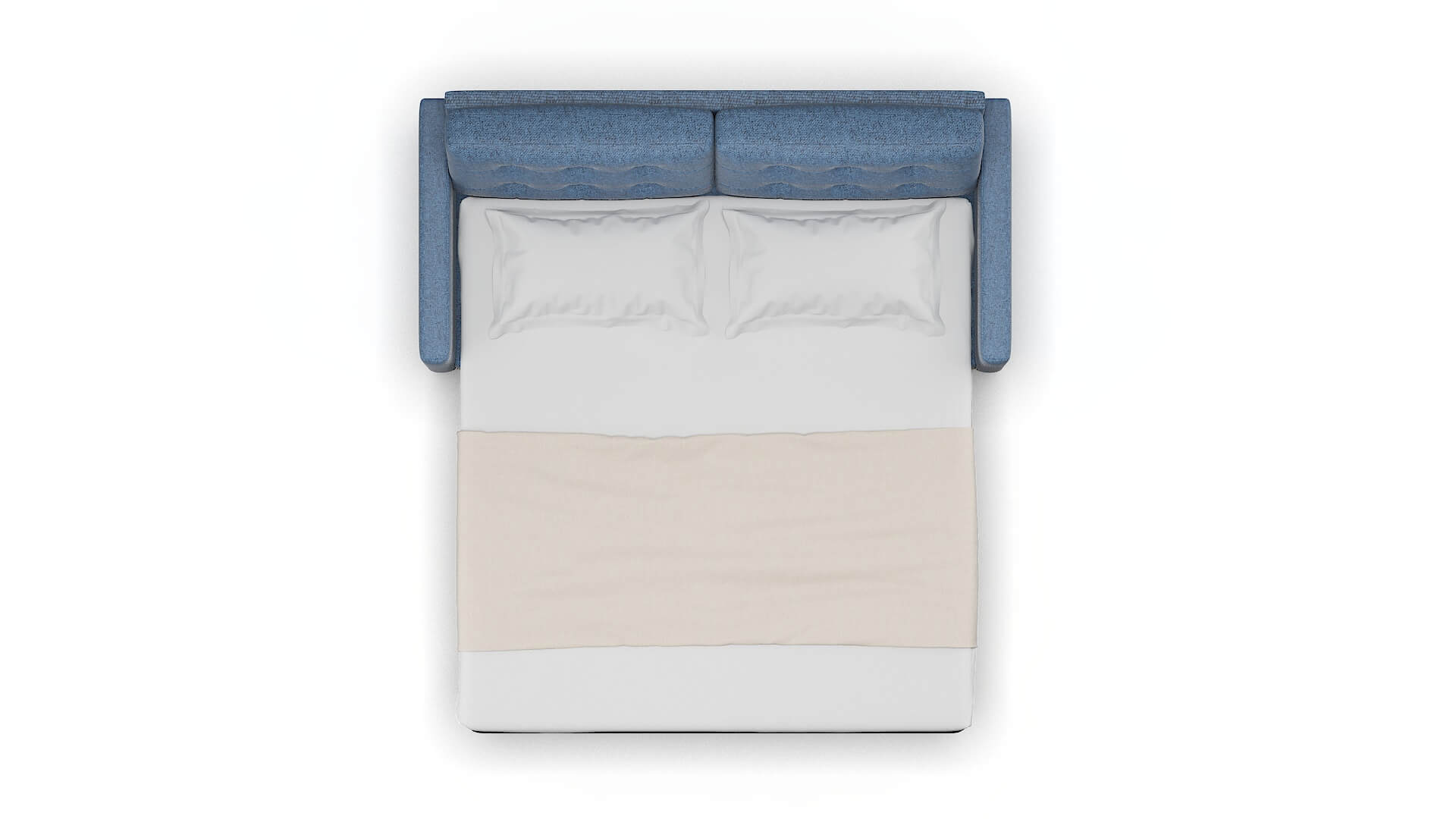 Davos Clyde Deep_ocean Sofa Sleeper Espresso legs 3