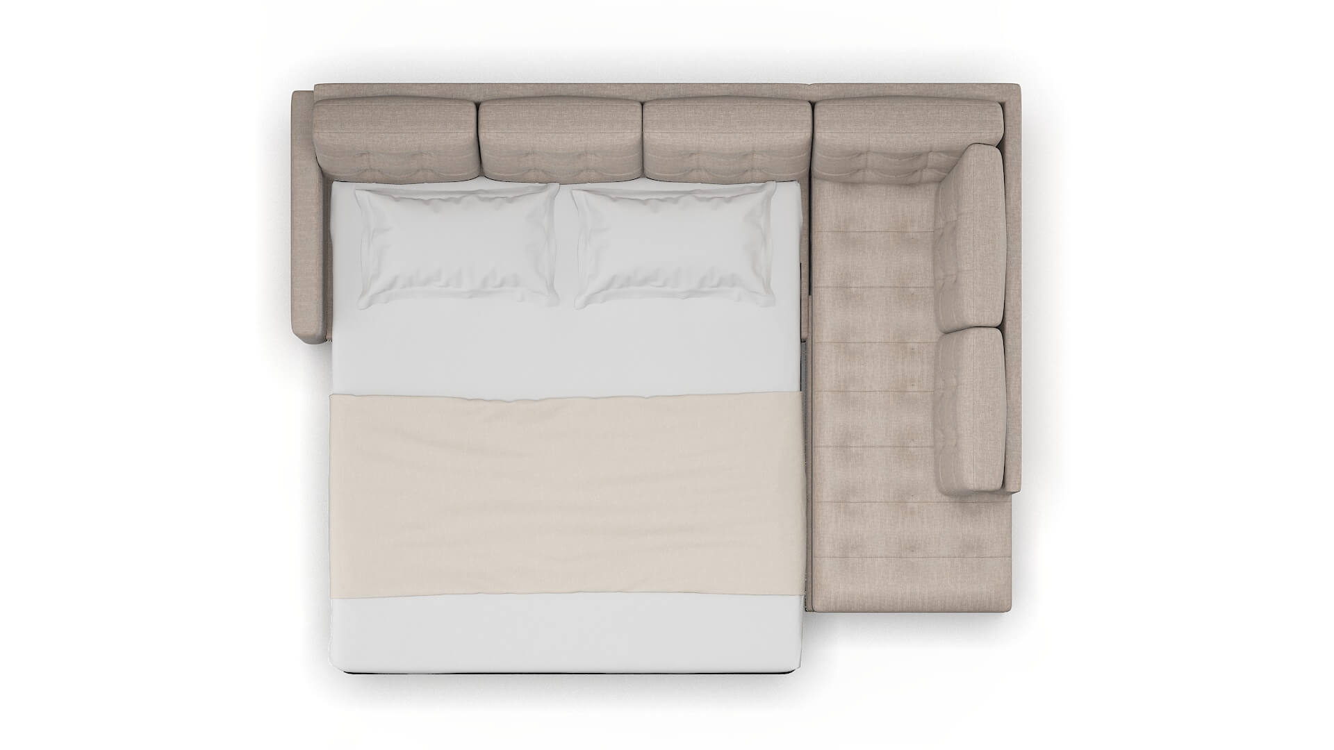 Davos Clyde Dolphin Panel Sleeper Espresso legs 3