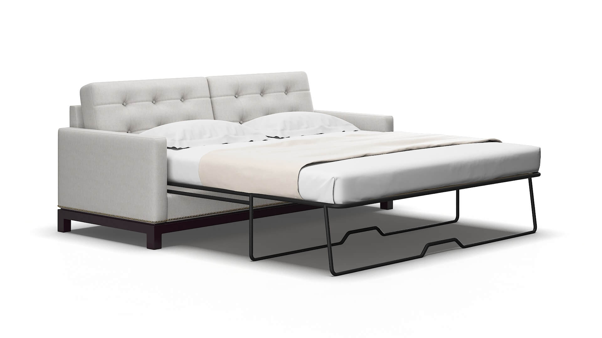 Davos Cosmo silver Sofa sleeper Espresso Legs  2