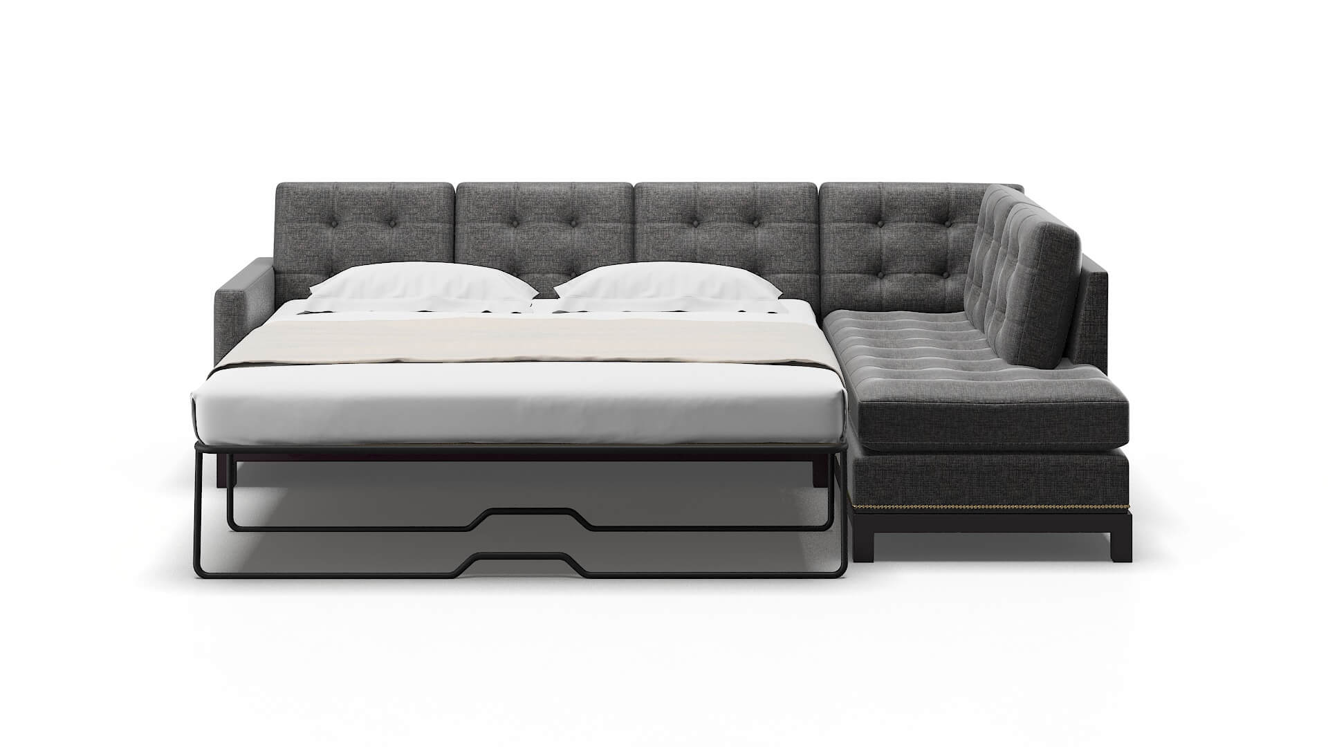 Davos Curious Pacific Panel Sleeper Espresso legs 1