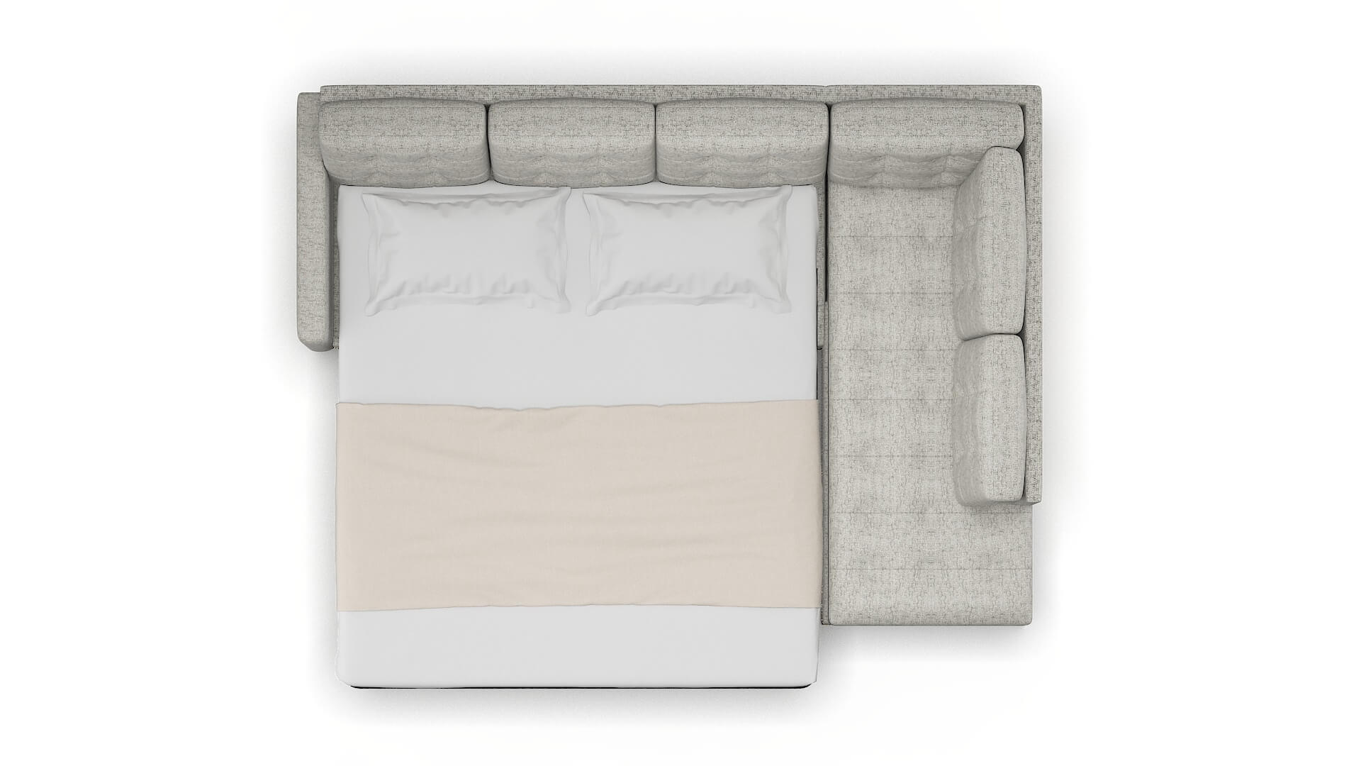 Davos Derby Silver Panel Sleeper Espresso legs 3