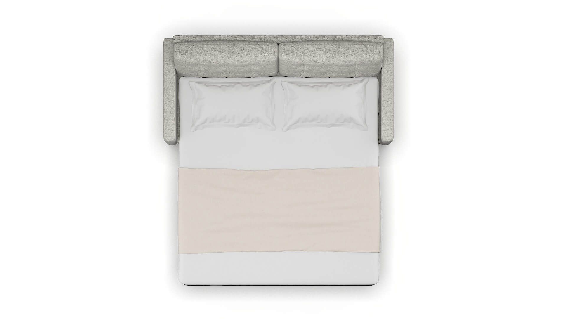 Davos Derby Silver Sofa Sleeper Espresso legs 3