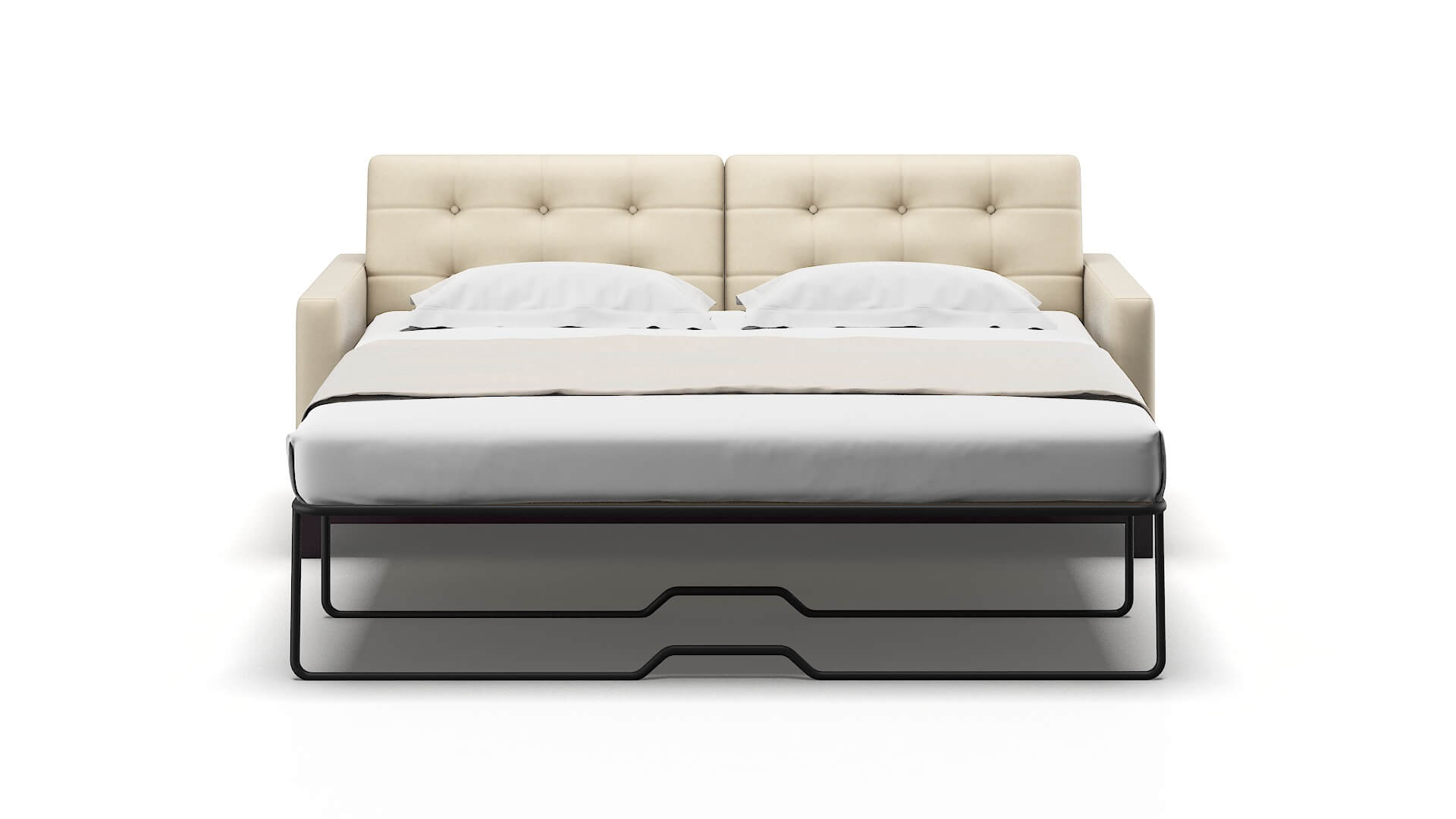 Davos Dream_d Almond Sofa Sleeper Espresso legs 1