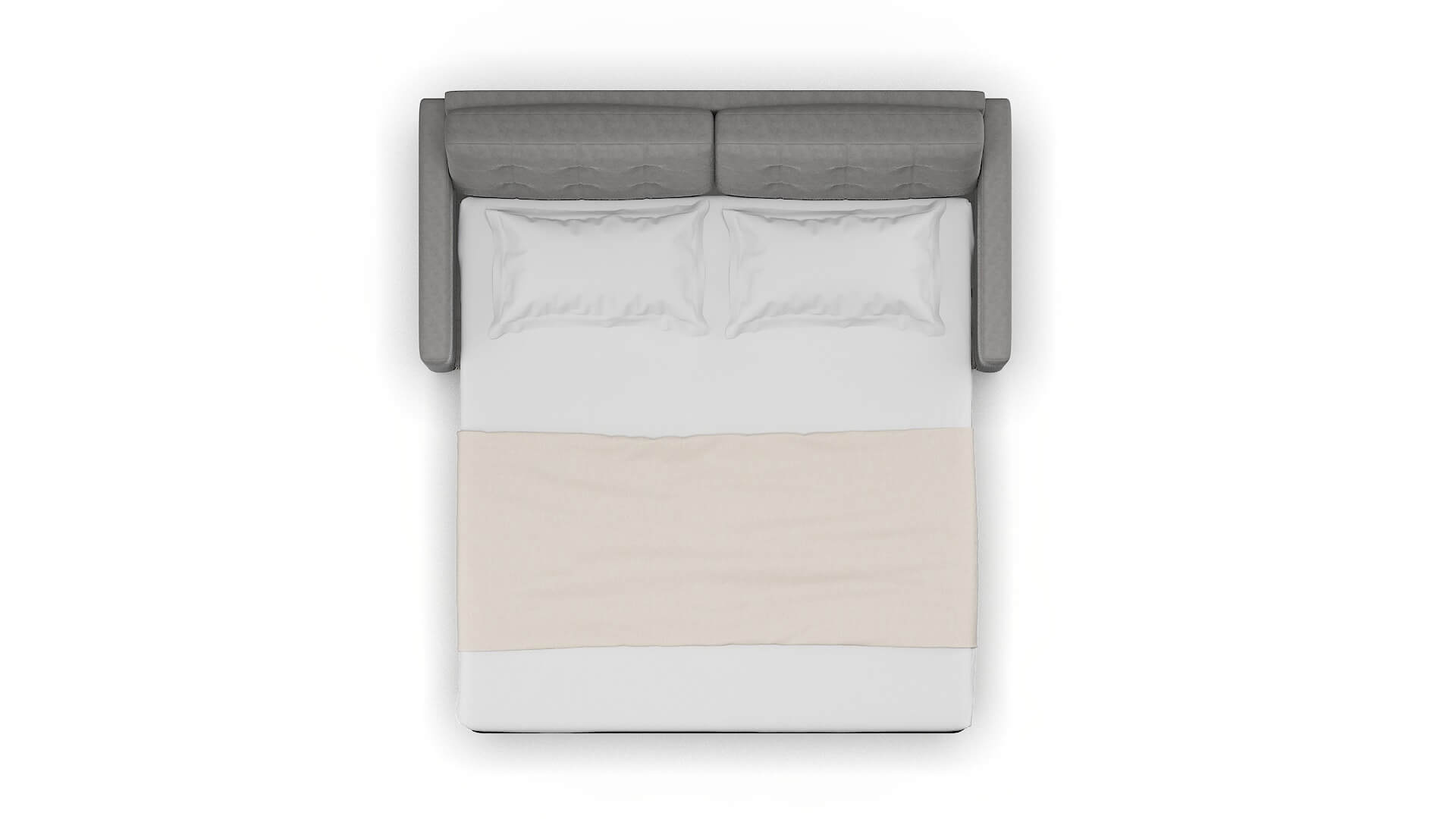 Davos Dream_d Charcoal Sofa Sleeper Espresso legs 3