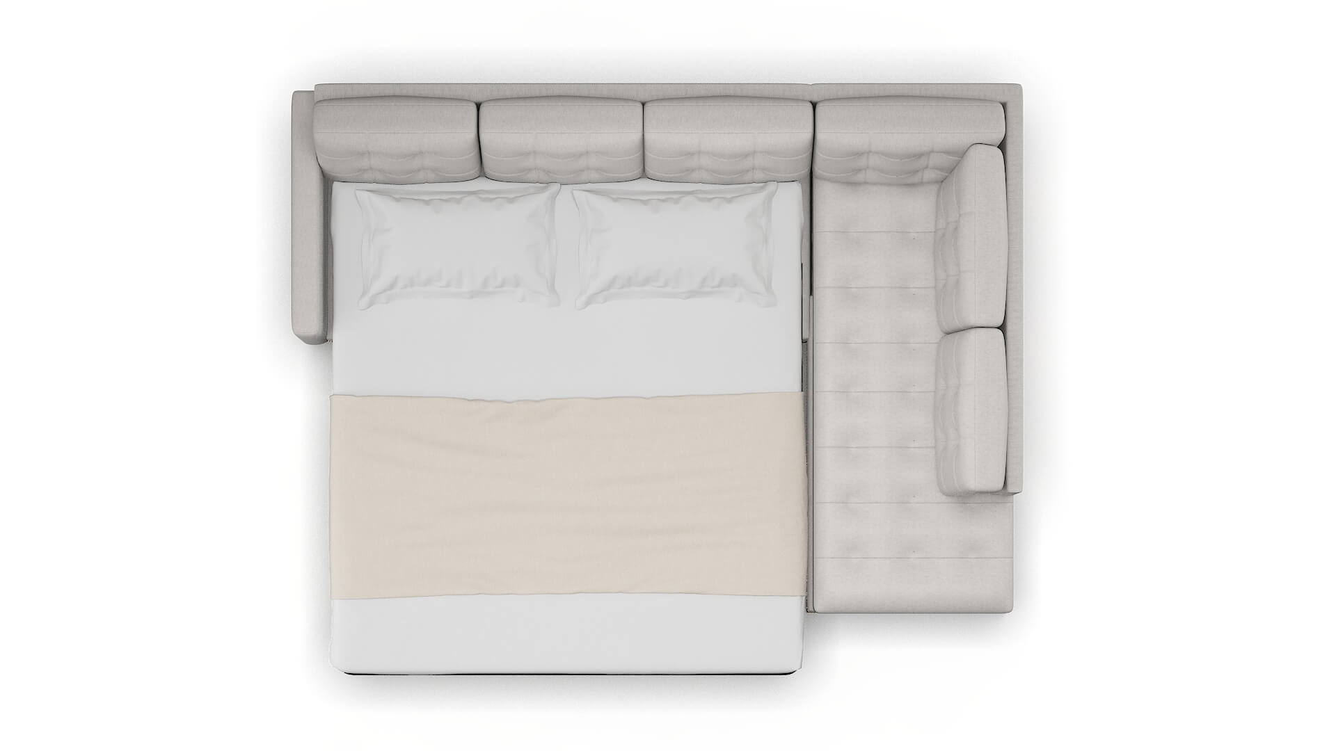 Davos Dream_d Sterling Panel Sleeper Espresso legs 3