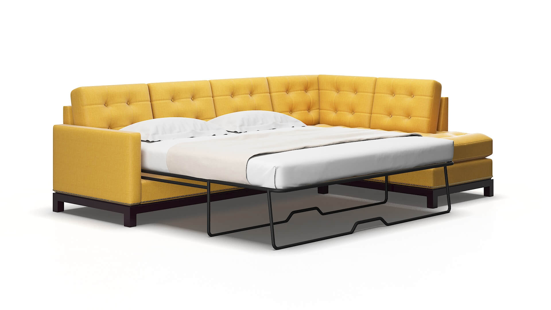 Davos Hepburn Chai_tea Panel Sleeper Espresso legs 2