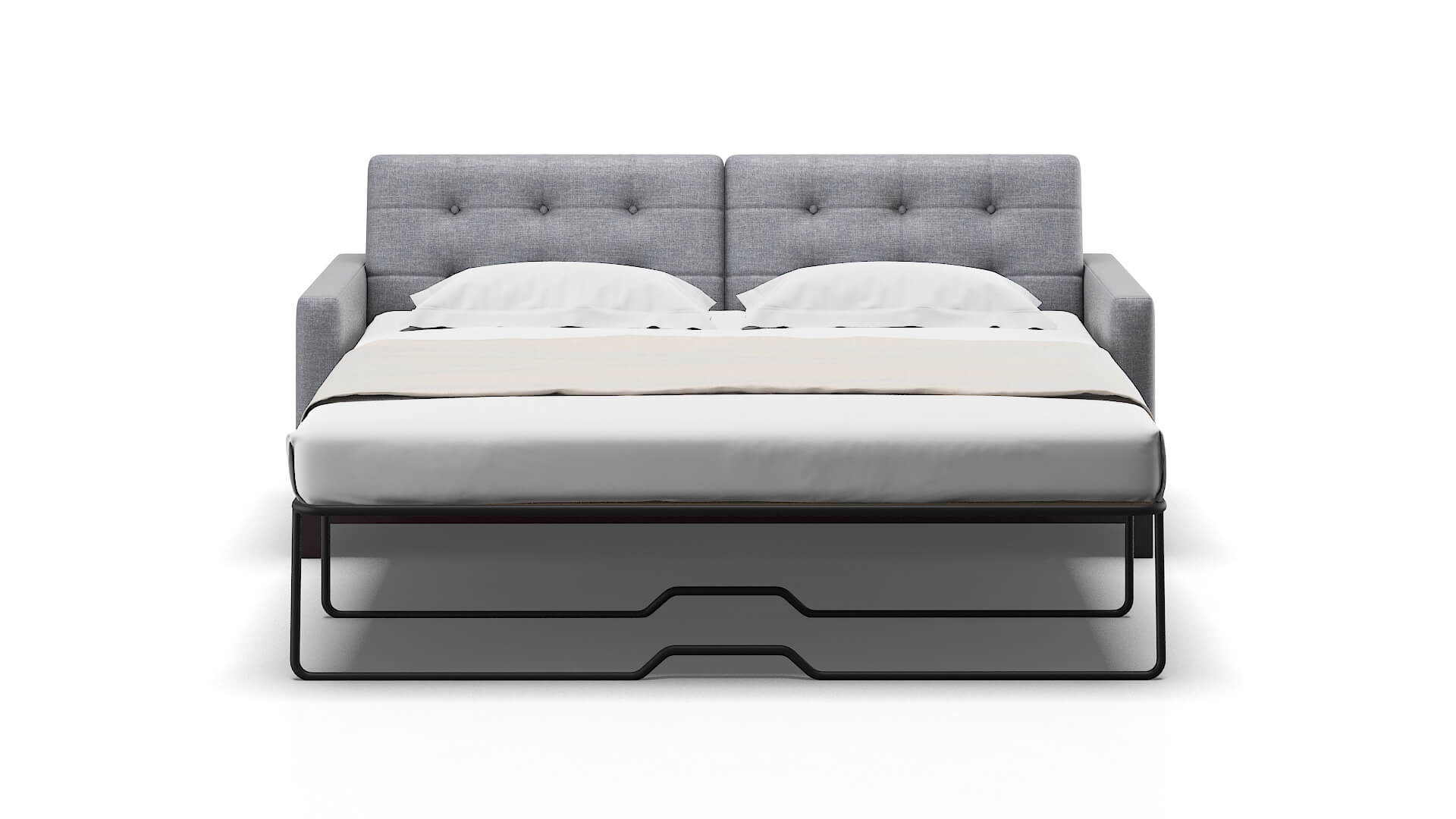 Davos Lana Ash Sofa Sleeper Espresso legs 1