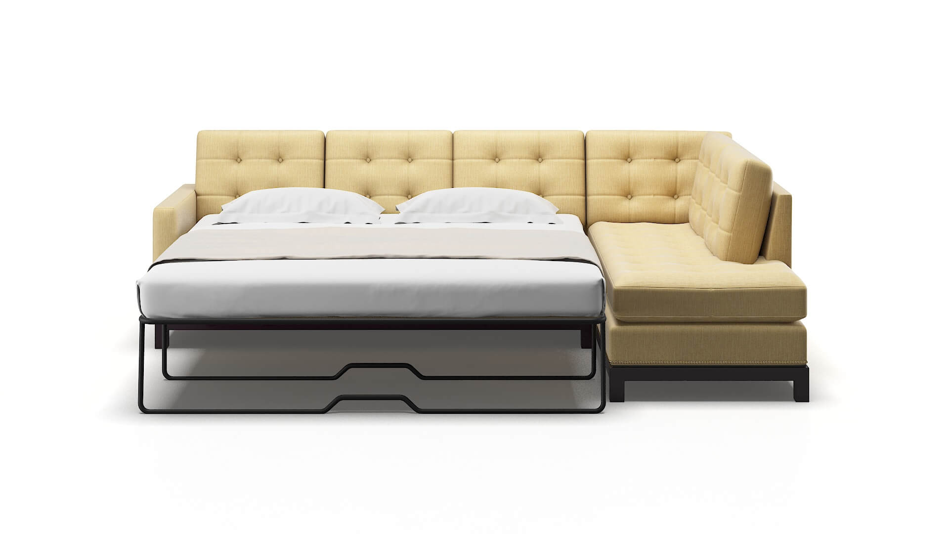 Davos Malibu Maize Panel Sleeper Espresso legs 1