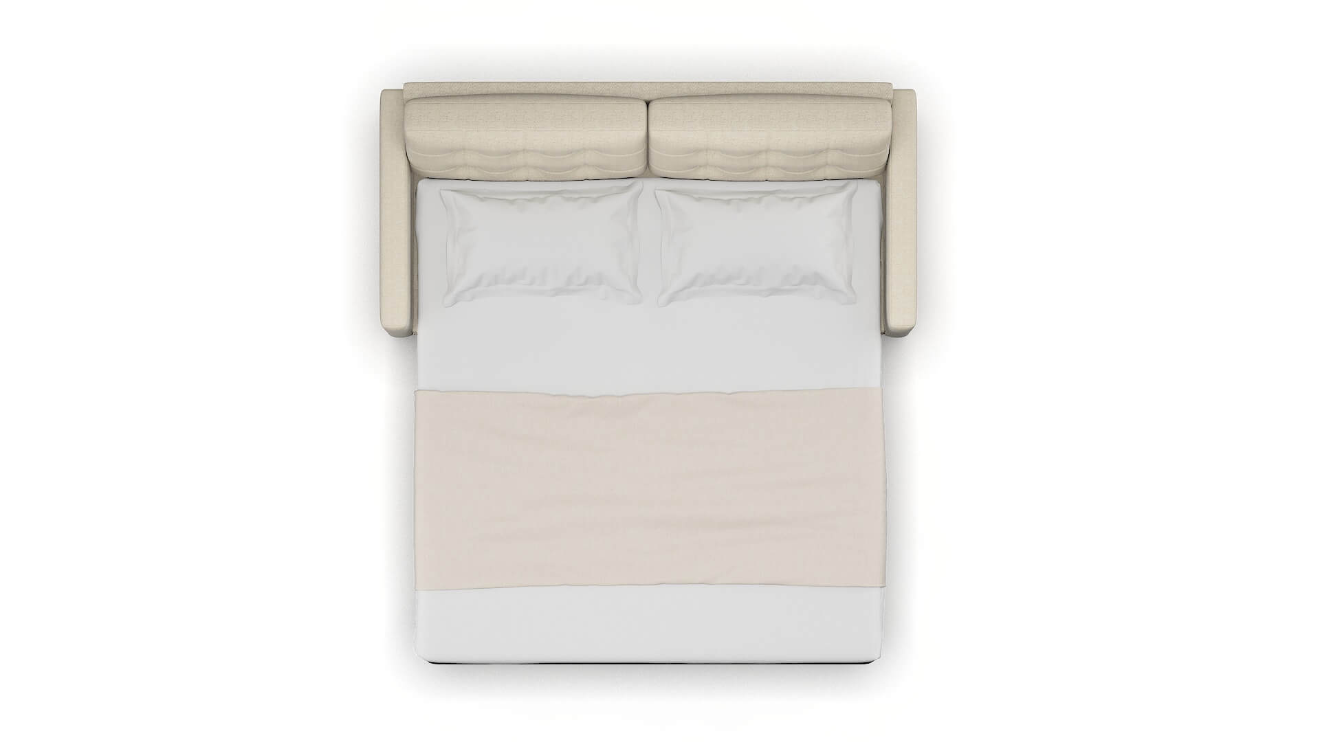 Davos Malibu Sand Sofa Sleeper Espresso legs 3