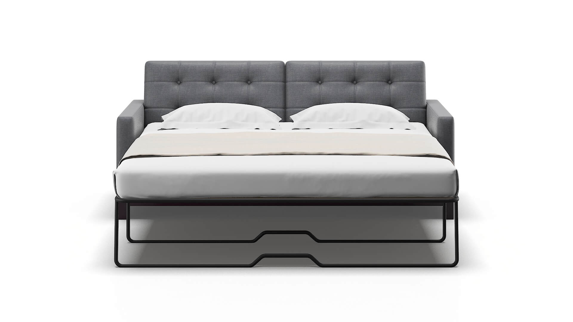 Davos Notion Graphite Sofa Sleeper Espresso legs 1