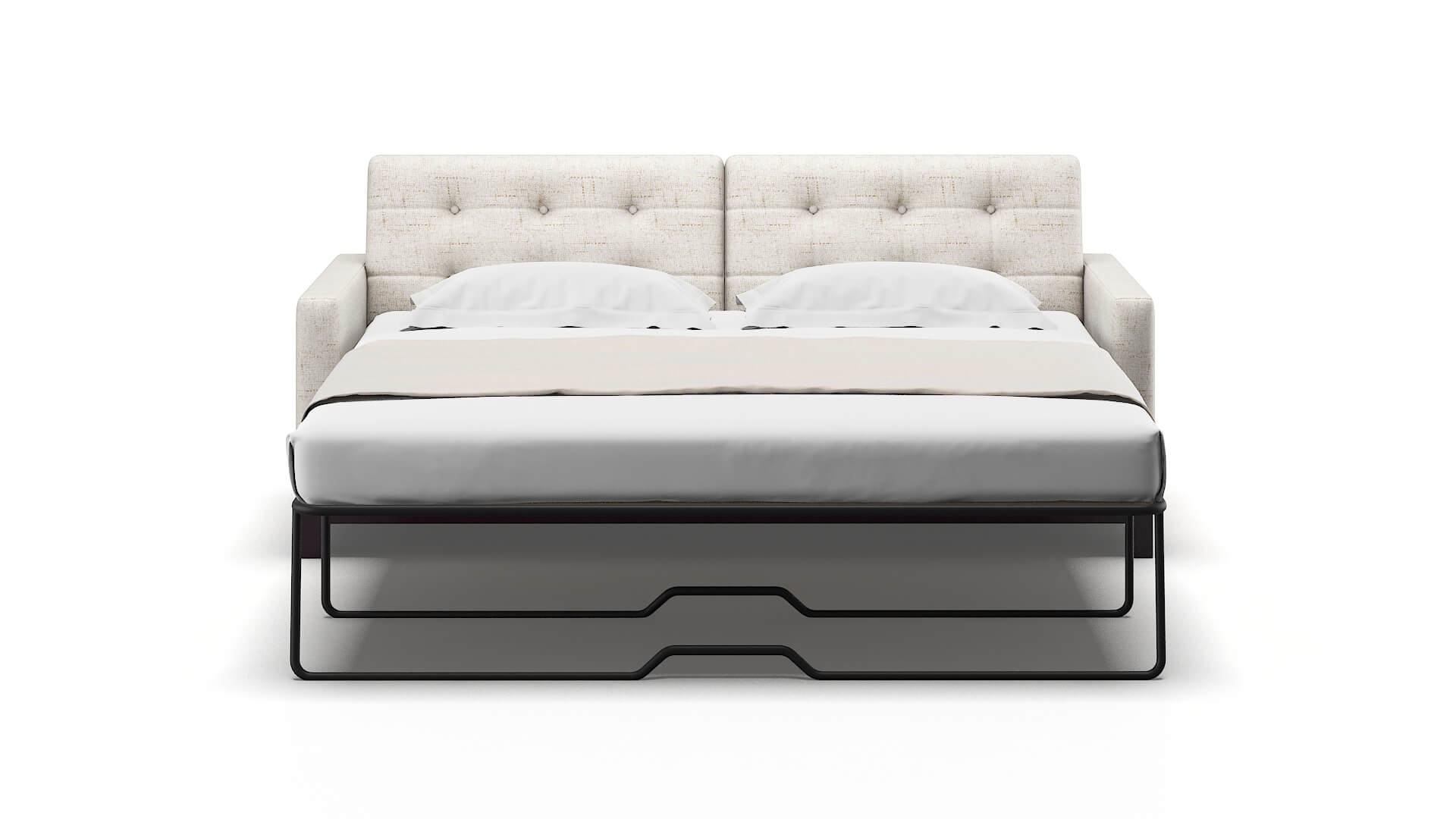 Davos Oceanside Natural Sofa Sleeper Espresso legs 1