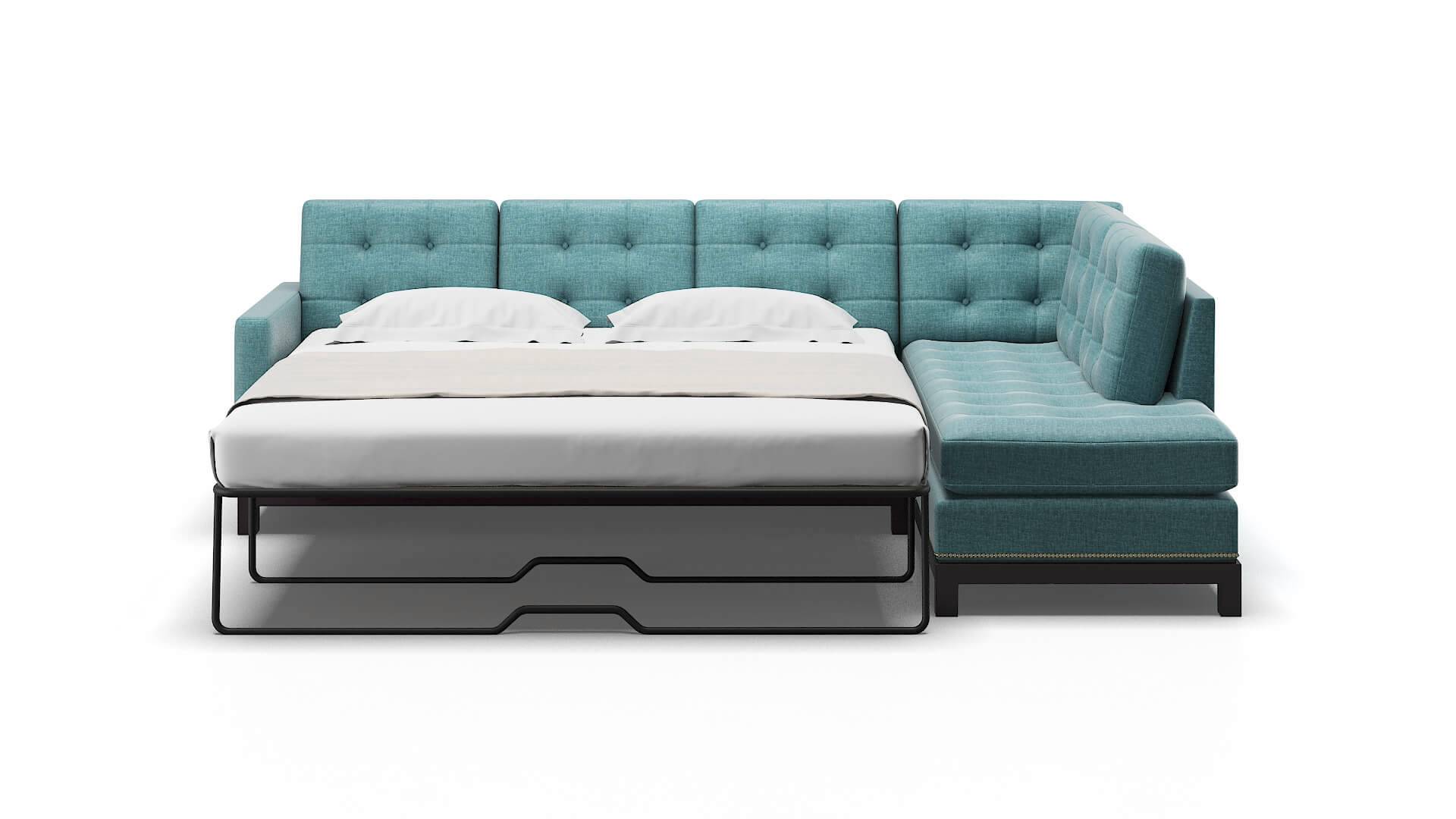 Davos Portland Lake Panel Sleeper Espresso legs 1