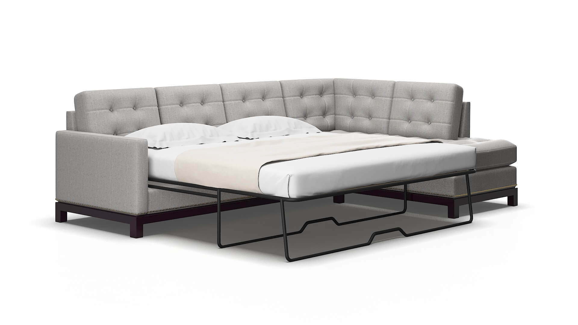 Davos Prime ash Panel sleeper Espresso Legs  2