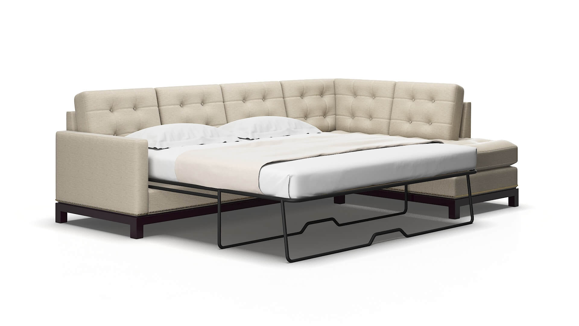 Davos Prime dusk Panel sleeper Espresso Legs  2
