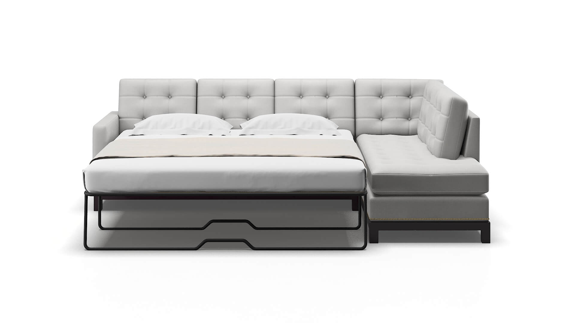 Davos Prisma Steam Panel Sleeper Espresso legs 1