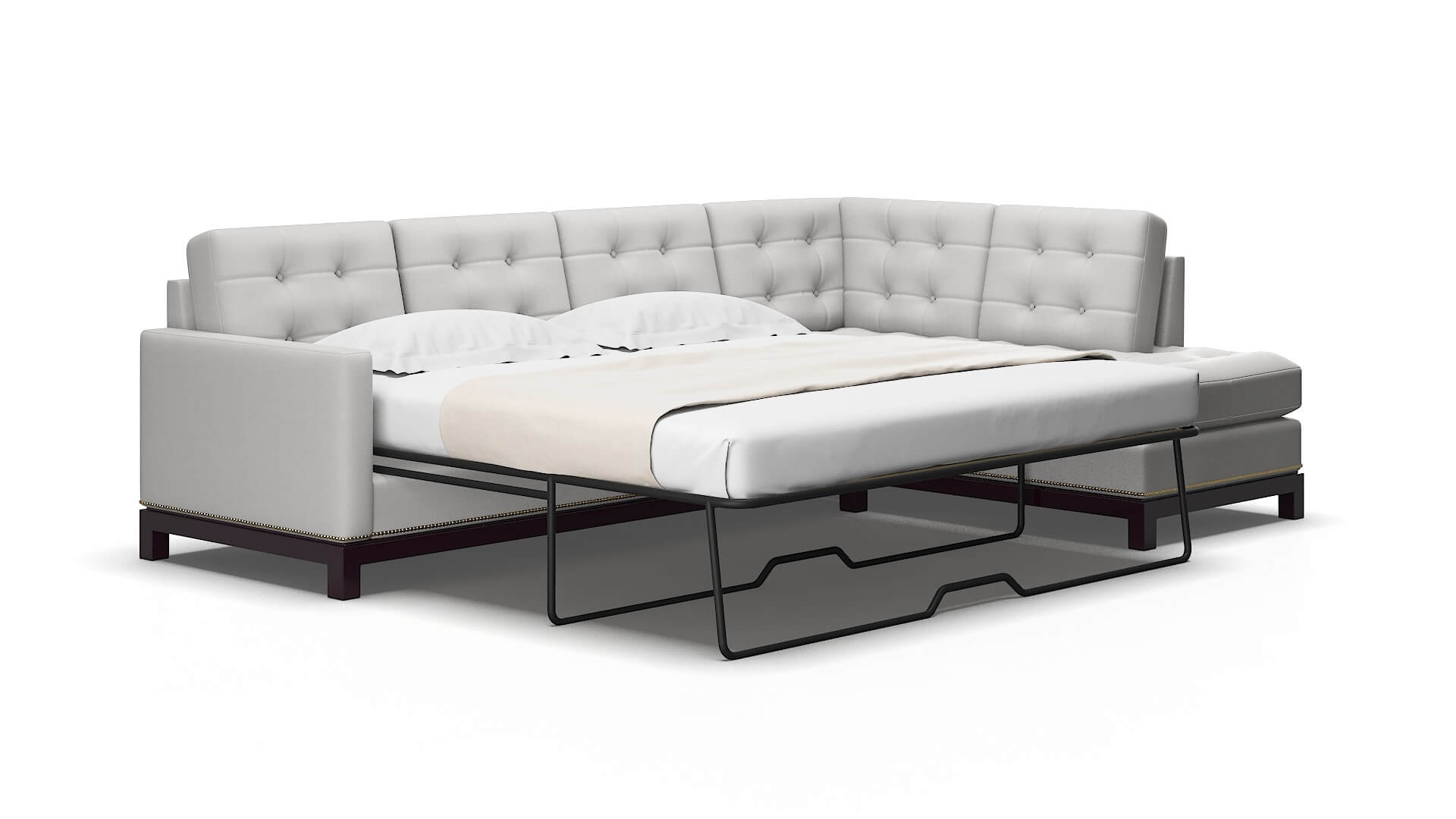 Davos Prisma Steam Panel Sleeper Espresso legs 2