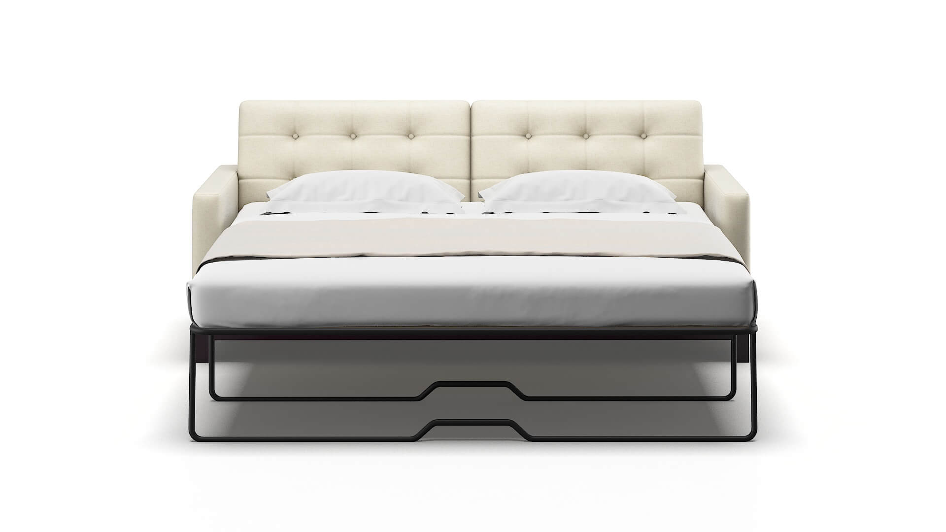 Davos Redondo Oyster Sofa Sleeper Espresso legs 1