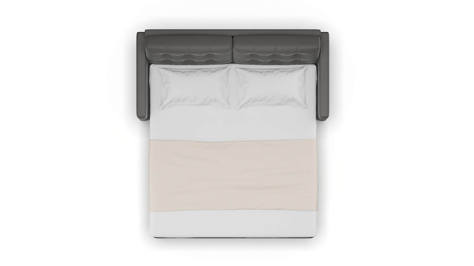 Davos Rocket Charcoal Sofa Sleeper Espresso legs 3