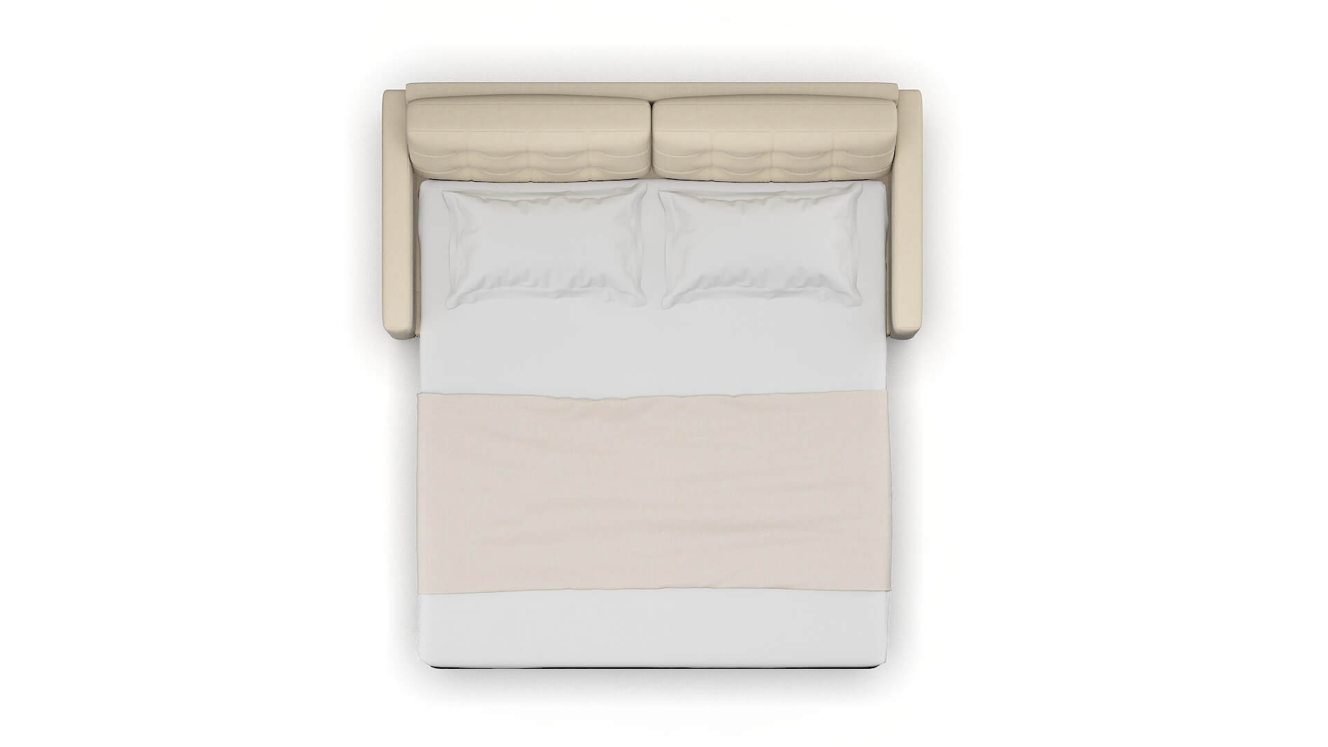 Davos Rocket Sand Sofa Sleeper Espresso legs 3