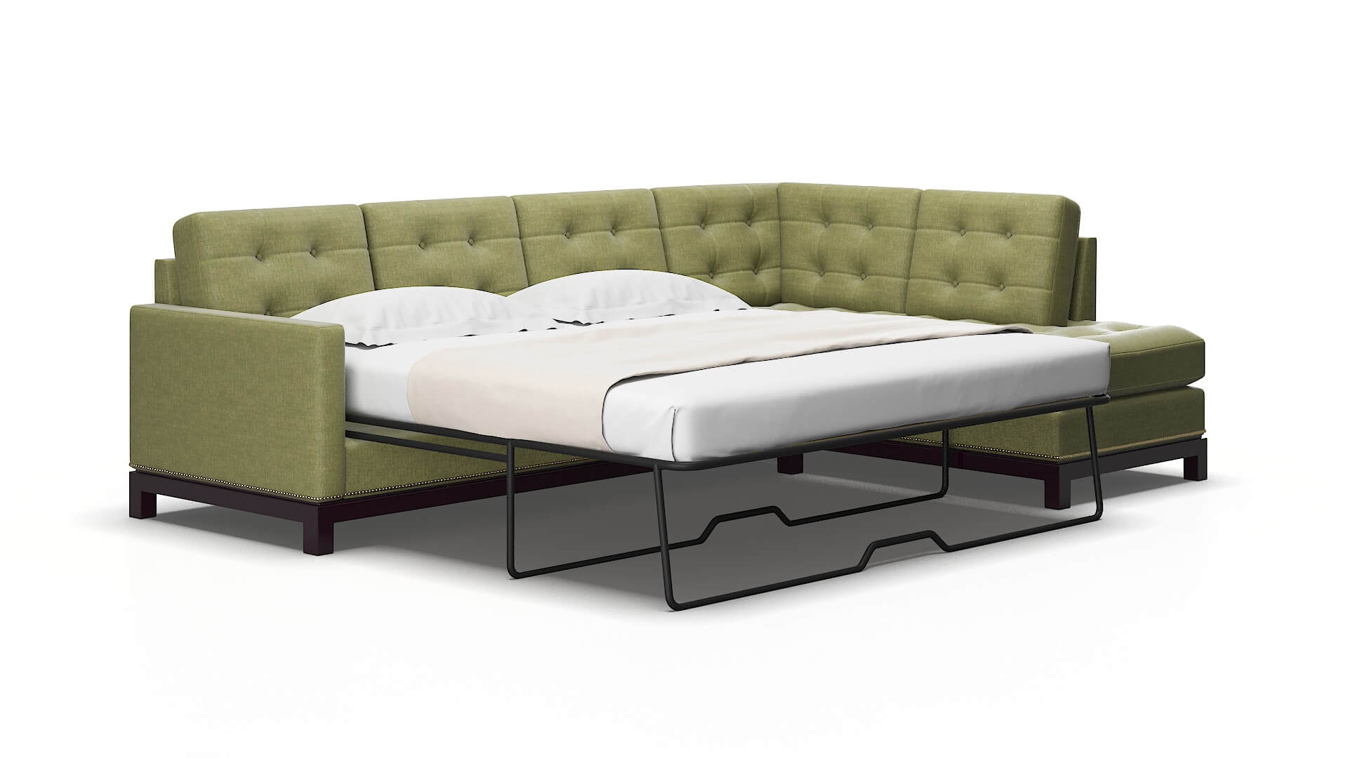 Davos Simplex sour_apple Panel sleeper Espresso Legs  2