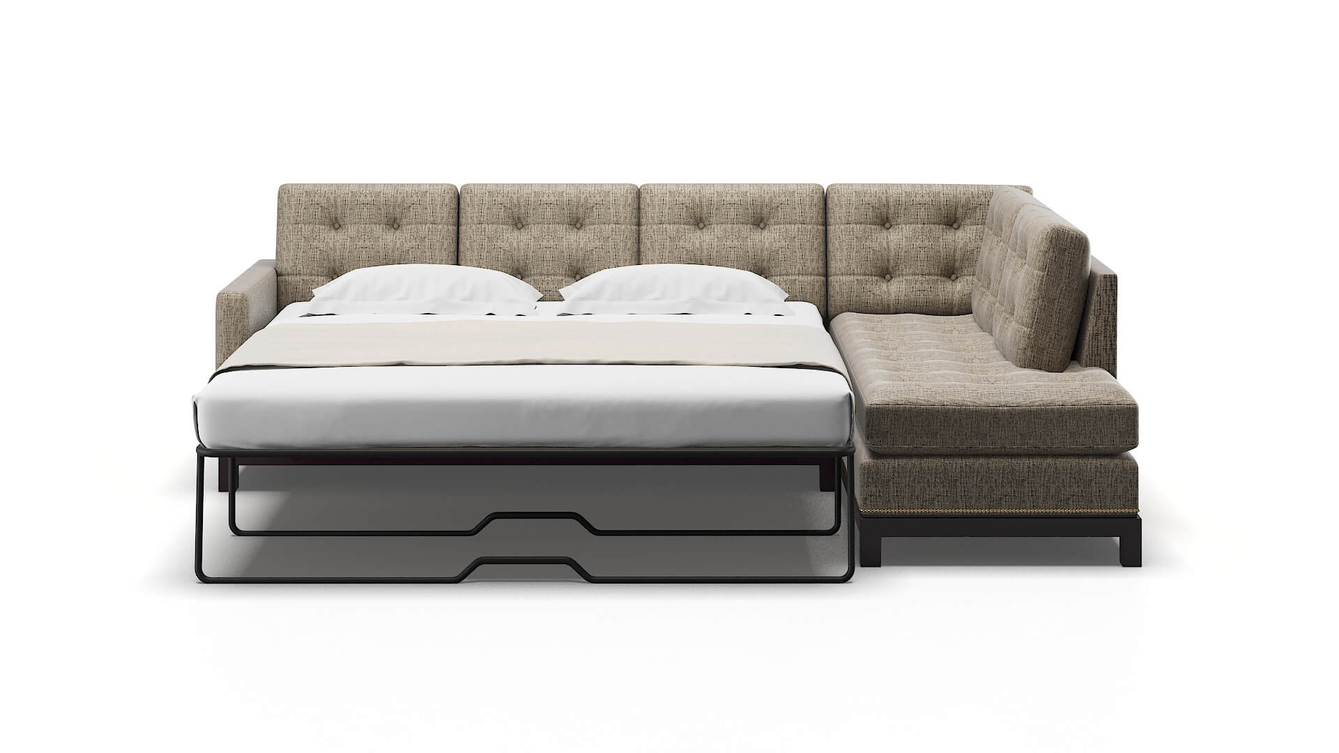 Davos Solifestyle 51 Panel Sleeper Espresso legs 1
