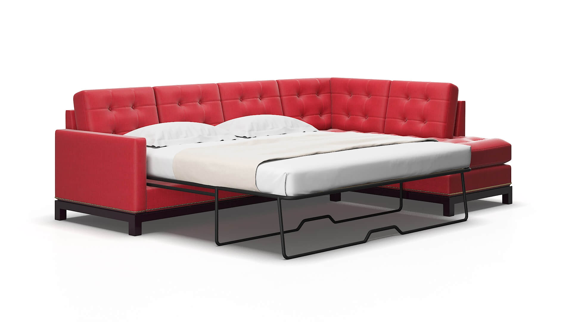 Davos Sorrento berry Panel sleeper Espresso Legs  2