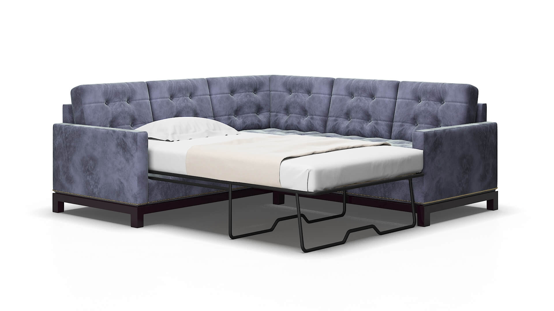 Davos Terrain dusk Sectional sleeper Espresso Legs  2