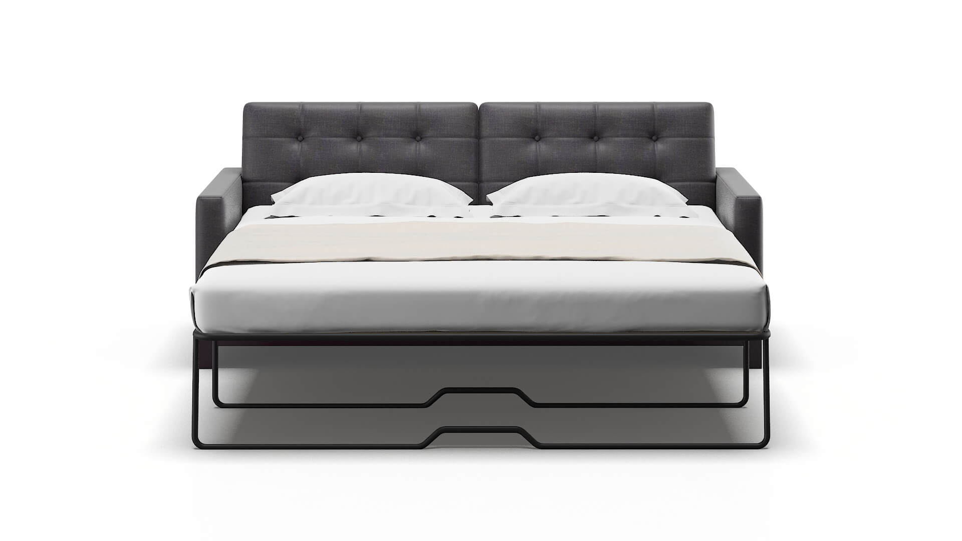 Davos Venus Onyx Sofa Sleeper Espresso legs 1
