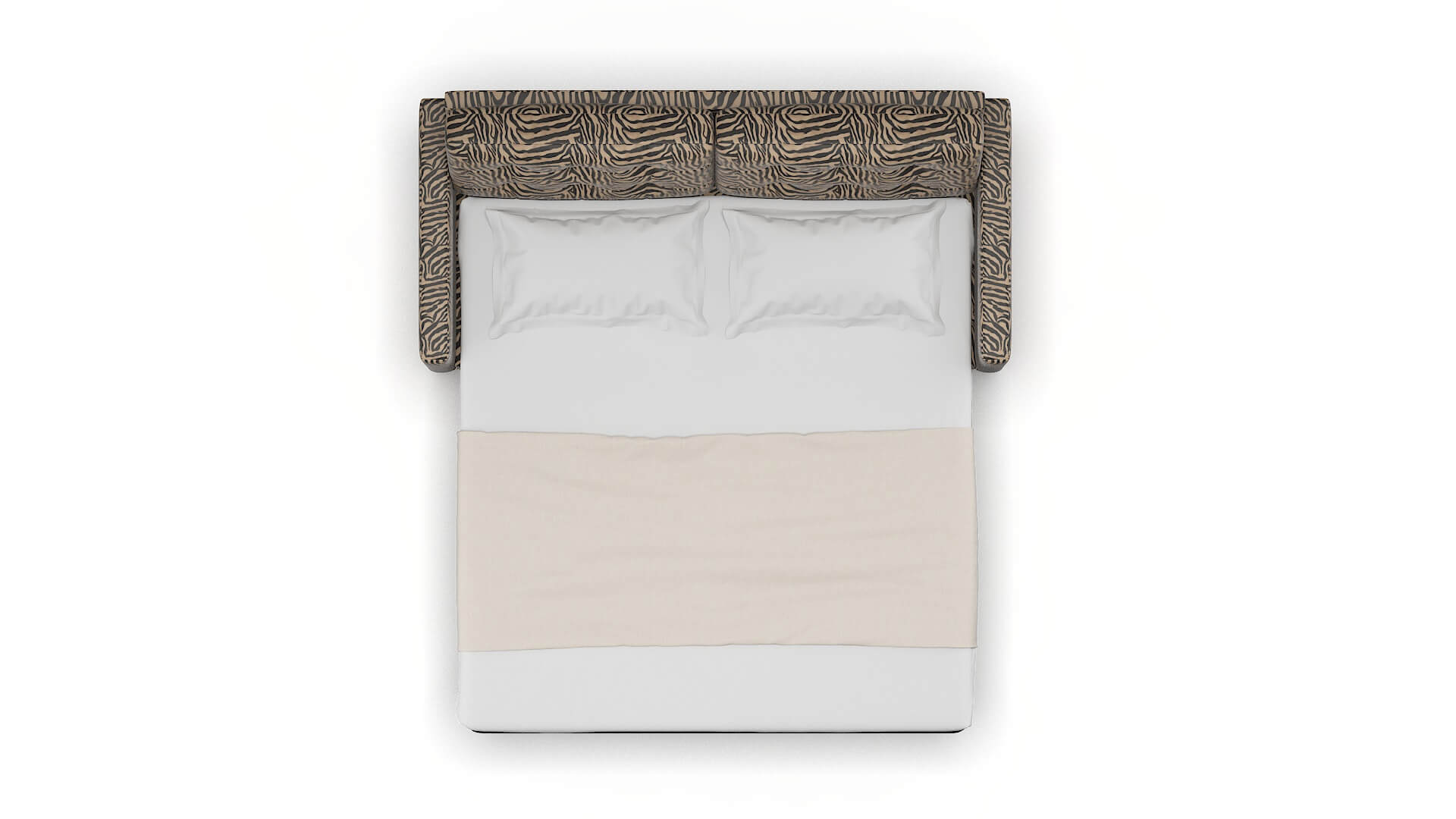 Davos Zambia Coffee Sofa Sleeper Espresso legs 3